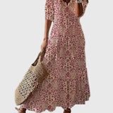 Amalia | Vintage Boho Maxi Kesämekko
