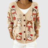 Rosalie - Mukava Neulecardigan Napilla