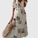 Amalia | Vintage Boho Maxi Kesämekko