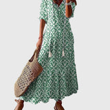 Amalia | Vintage Boho Maxi Kesämekko