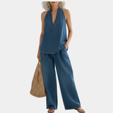 Rita - Kaksiosainen Denim-setti