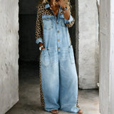 Amanda - Yhdiste Denim-paita Haalarit