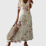 Amalia | Vintage Boho Maxi Kesämekko