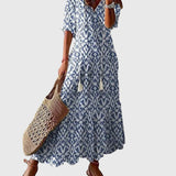 Amalia | Vintage Boho Maxi Kesämekko
