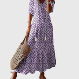 Amalia | Vintage Boho Maxi Kesämekko