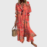 Zariah | Tyylikäs Boheemi Maxi Mekko