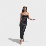 Carmen - Olkaimeton satiinimekko