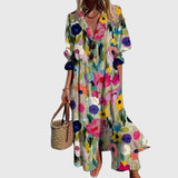 Zariah | Tyylikäs Boheemi Maxi Mekko