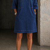Jade - Rentoa Denim-mekko