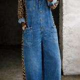 Amanda - Yhdiste Denim-paita Haalarit