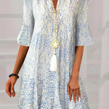 Liane - Boho Elegantti Mekko