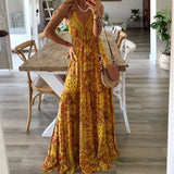 Gweneth - Olkaimeton Boho-mekko