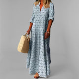 Eduarda - Pitkä Vintage Mekko