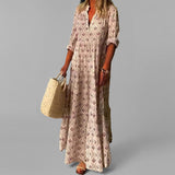 Eduarda - Pitkä Vintage Mekko