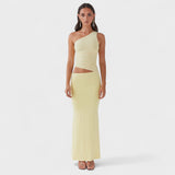Serenela - Asymmetrinen maxi-mekko