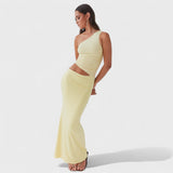 Serenela - Asymmetrinen maxi-mekko