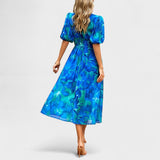 Clara - Elegantti Midi Kukallinen Mekko