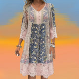 NAYA | MIDI PITUINEN BOHO LUXE MEKKO