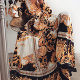 Faye - Boho-kuvioinen Mekko