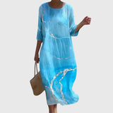 Hayley™ | Elegantti Kukallinen Maxi Mekko