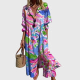 Zariah | Tyylikäs Boheemi Maxi Mekko