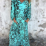 Jessa - Maxi Mekko Leopardi