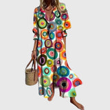 Zariah | Tyylikäs Boheemi Maxi Mekko