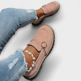 Lora™ | Pyöreäpäiset Casual-mokkasinit
