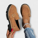 Lora™ | Pyöreäpäiset Casual-mokkasinit