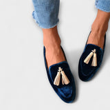 Quinnlyn™ | Vintage-mokkasinit, joissa on tupsut