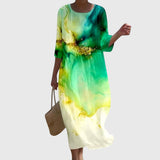 Hayley™ | Elegantti Kukallinen Maxi Mekko