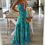 Gweneth - Olkaimeton Boho-mekko