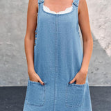 Lisa - Rentoa Denim Yleisömekkoa